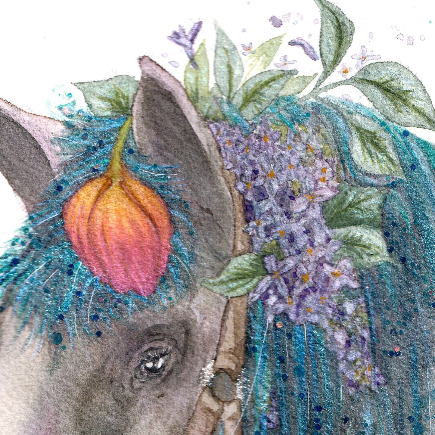 Mackinac Island Spring Horse