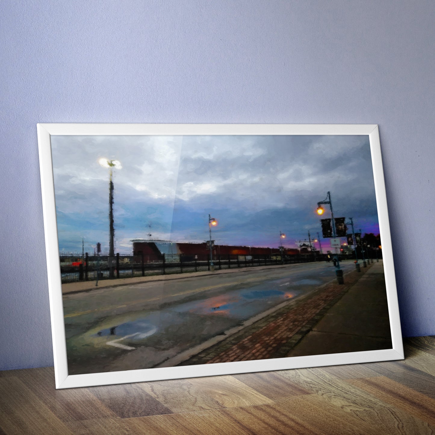 Sault Locks Painting, Sault Ste. Marie, MI