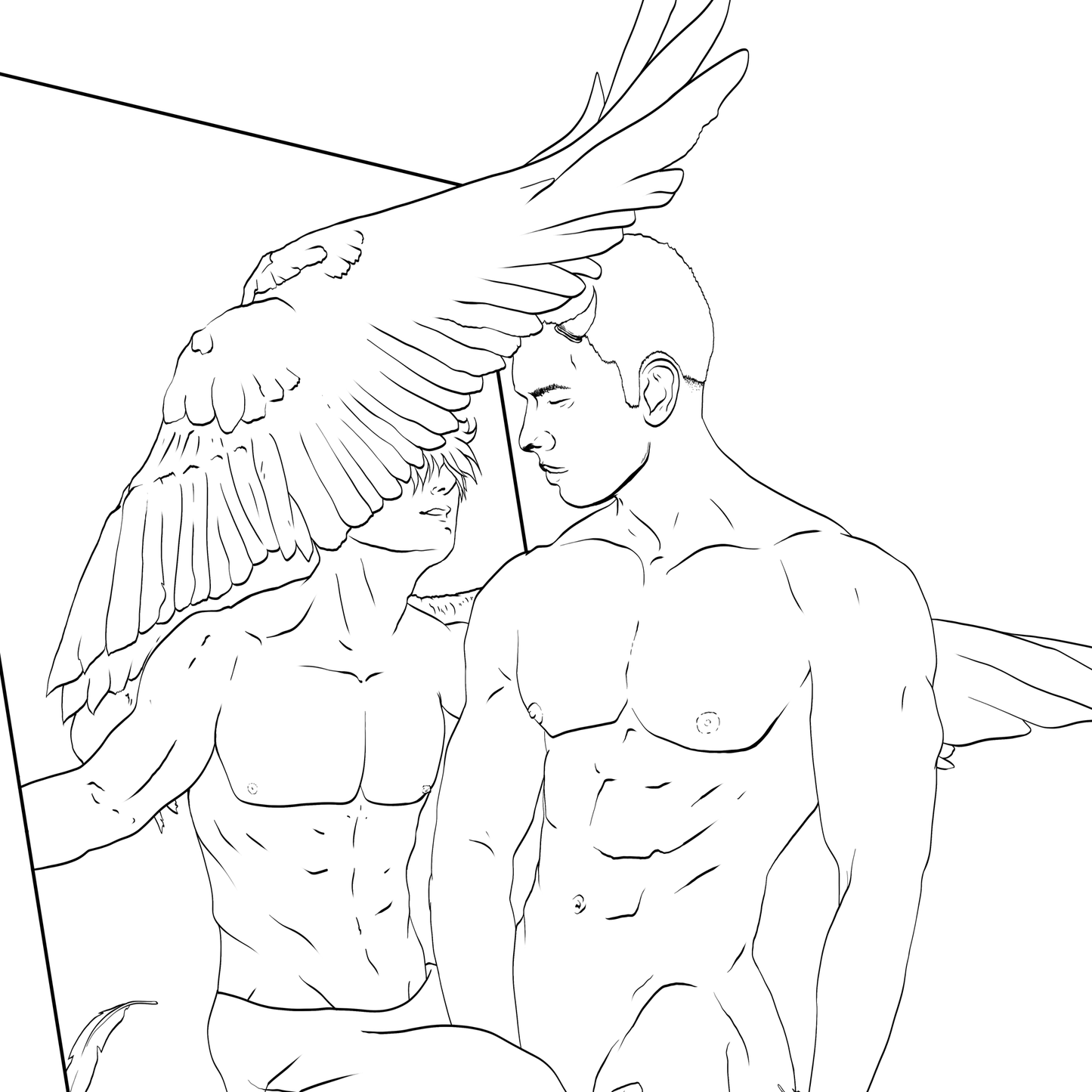 Gay and Queer 18/21+ Adult Coloring Book
