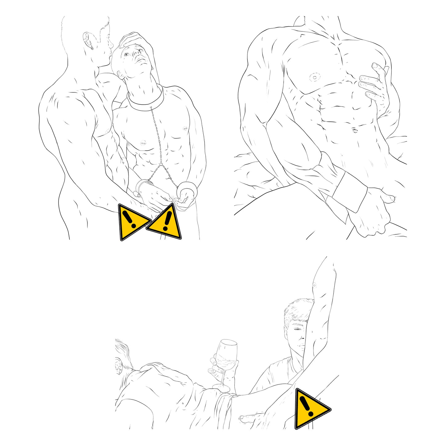 Gay and Queer 18/21+ Adult Coloring Book, Issue #7