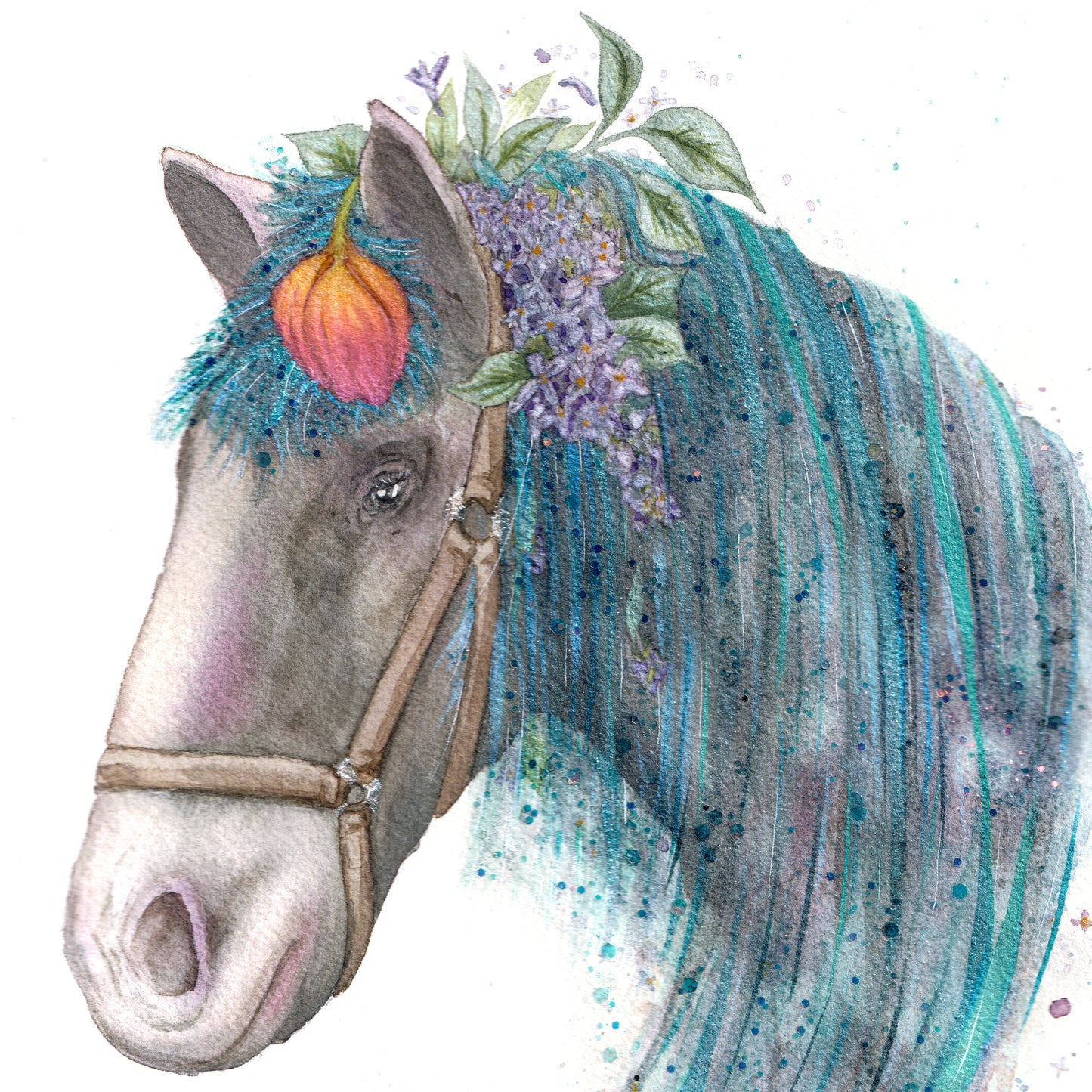 Mackinac Island Spring Horse