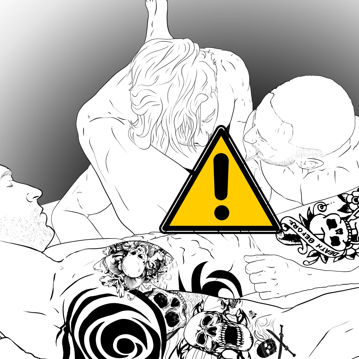 Gay and Queer 18/21+ Adult Coloring Book, Issue #2