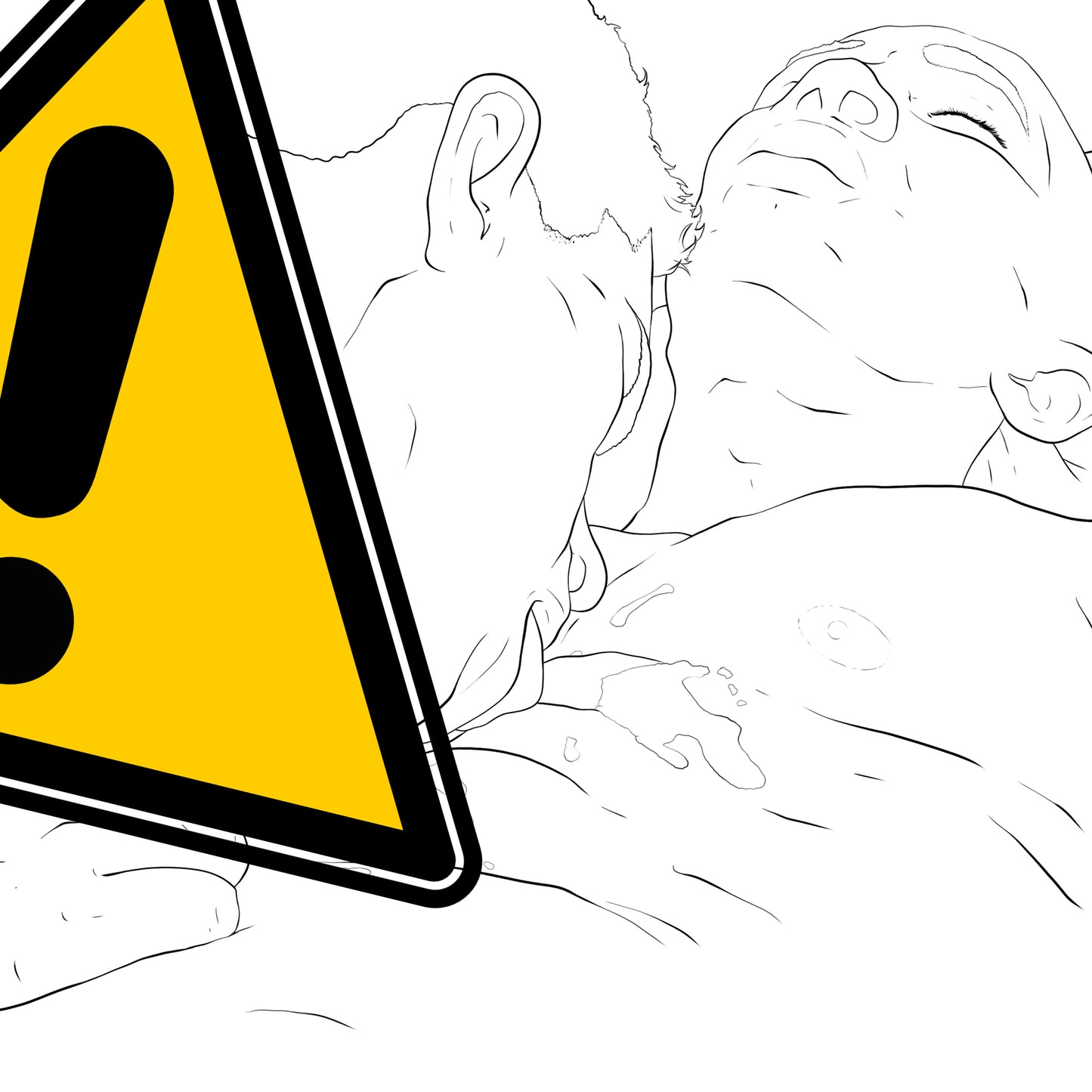 Gay and Queer 18/21+ Adult Coloring Book, Issue #3, Suckers Edition