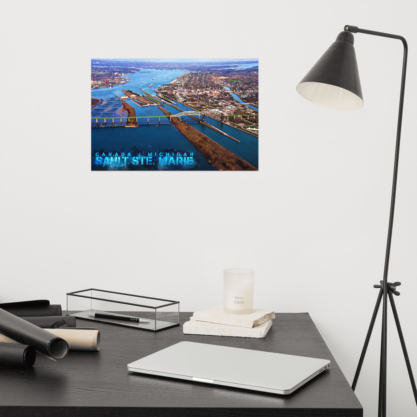 Sault Ste. Marie Michigan and Canada, The Locks