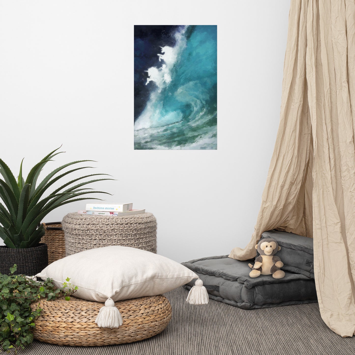 Unicorn painting by Jarrod Vandenberg of shatteredelegance.net ©