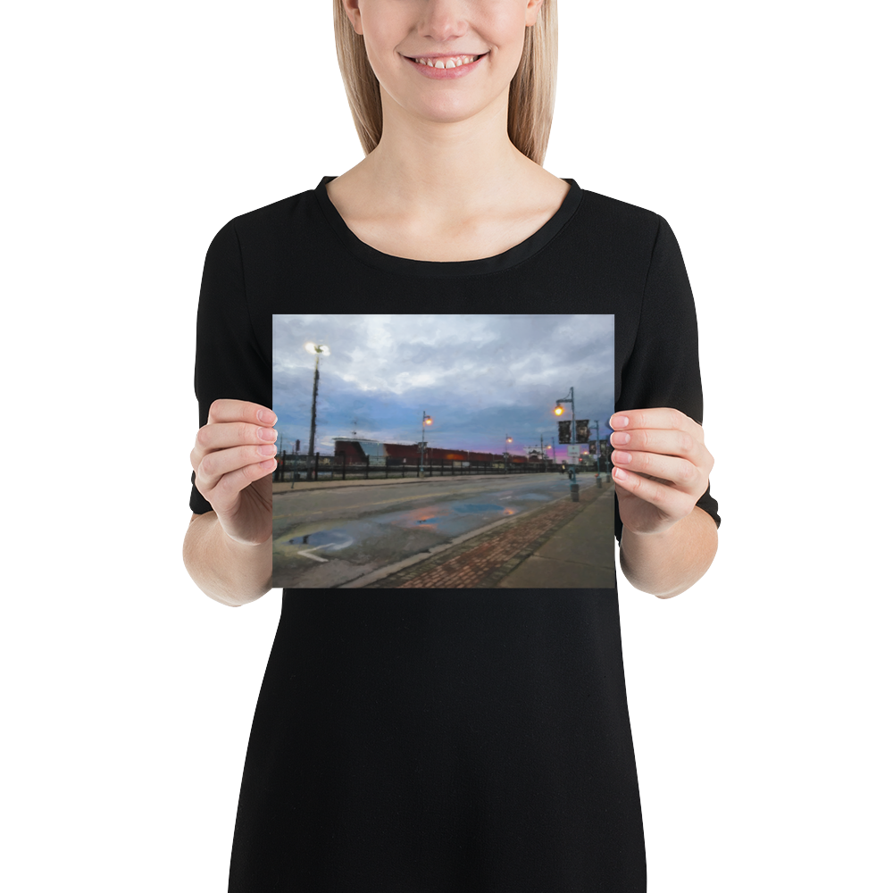 Sault Locks Painting, Sault Ste. Marie, MI