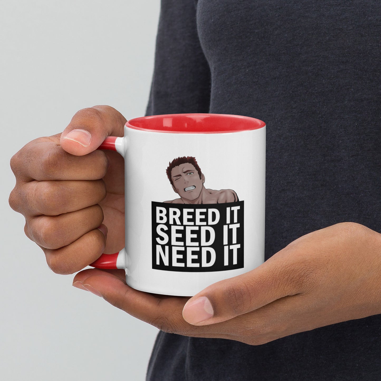 Breed It, Seed It, Need It, Mug with Color Inside