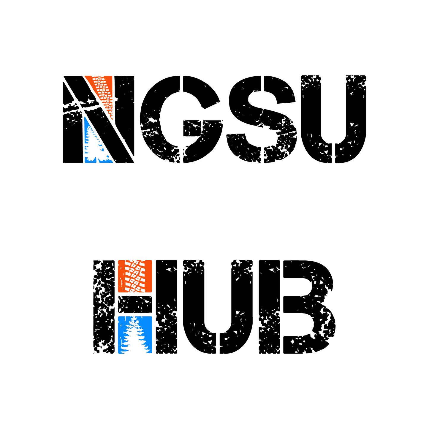 NGSU and HUB Branding and Identity Logos